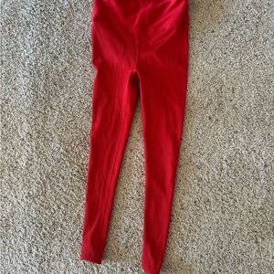 Year of ours Red Leggings